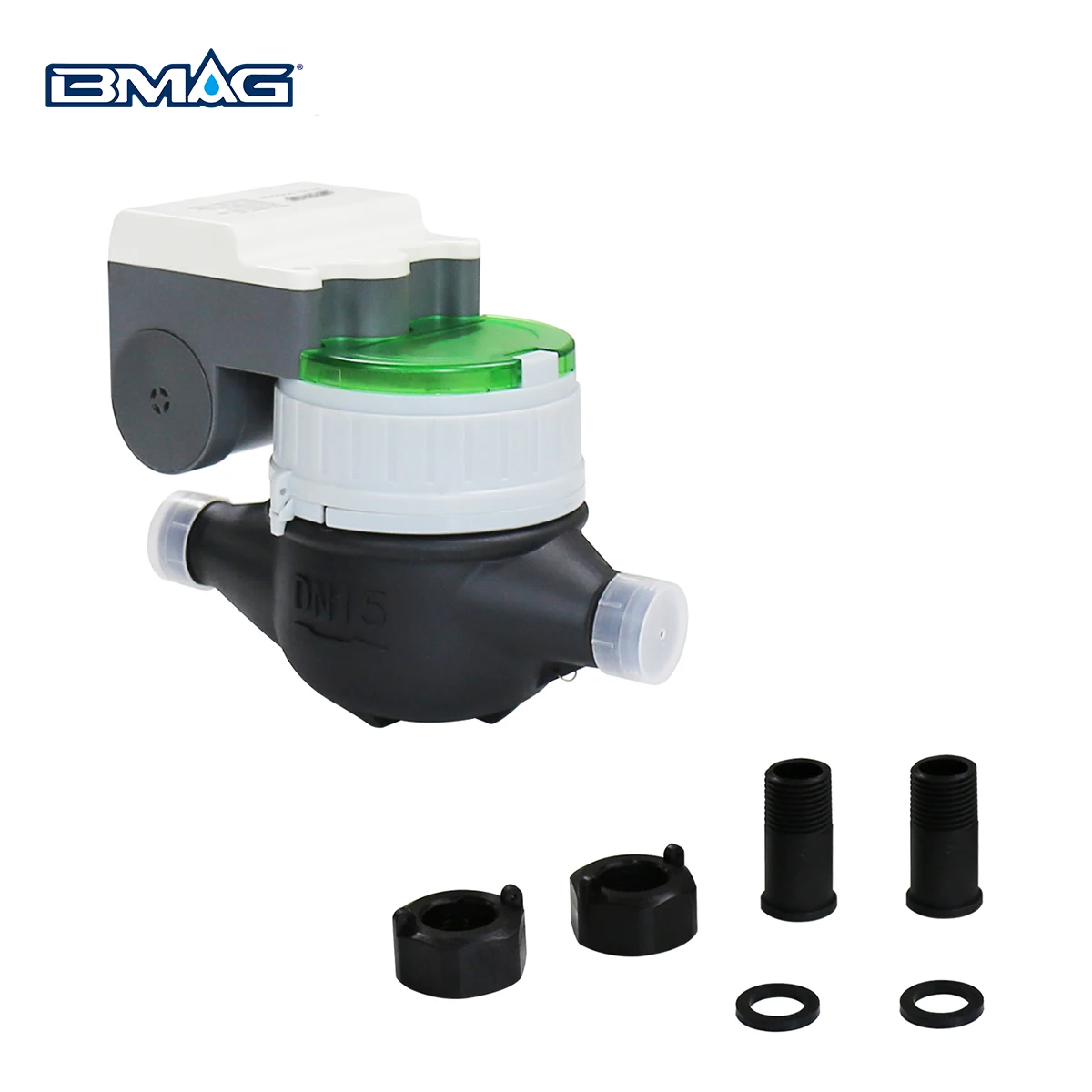 BMAG LORA WATER METER GREEN LID (1)