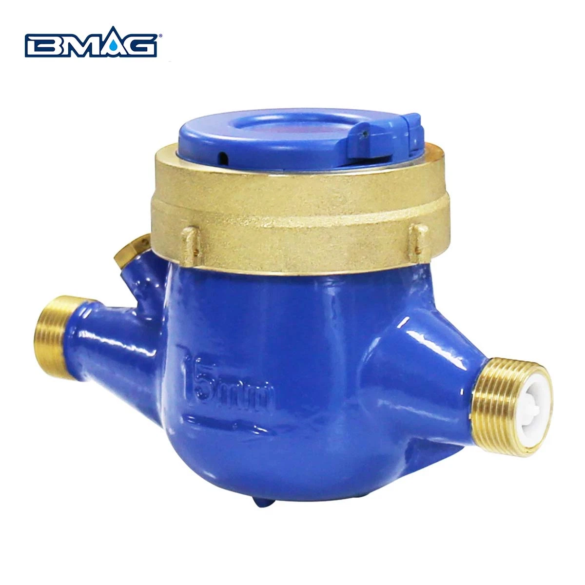 BMAG MJ-SDC-E Brass Multi Jet Dry Type Water Meter R80 R160 (4)