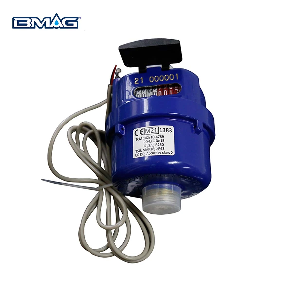 BMAG PD-LFC Brass Piston Displacement Volumetric Water Meter (4)