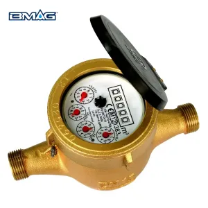 کنتور آب حجمی خشک با جابجایی پیستون برنجی BMAG PD-SDC E3 (1)