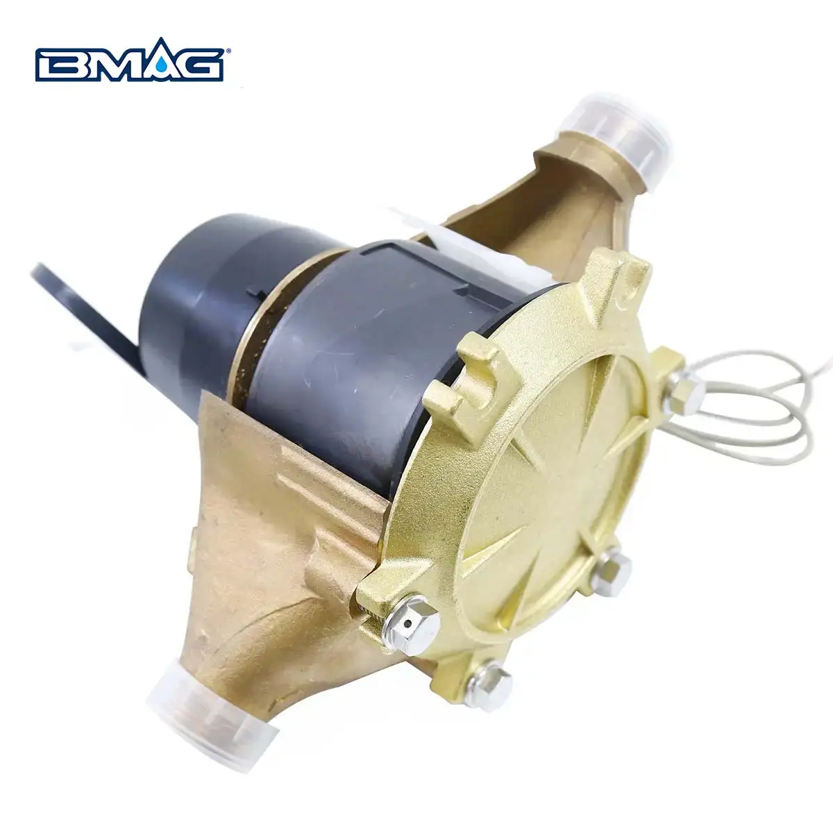 BMAG PMD bronze volumetric water meter US gallon for USA market (5)