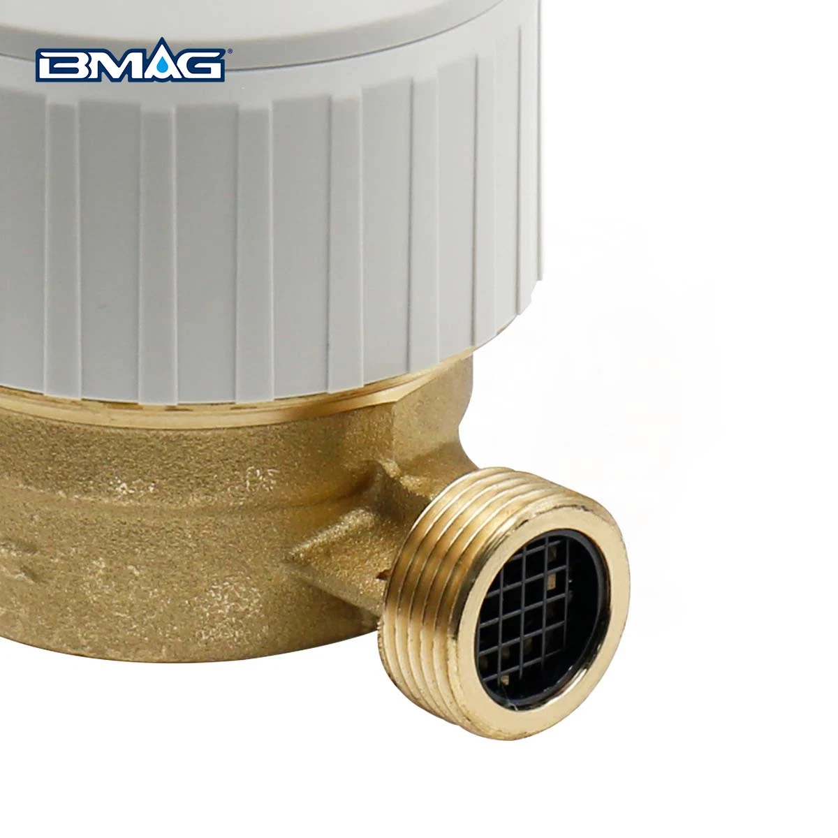 BMAG STW02.1 Brass single jet water meter R160 IP68 360 rotating dial copper register cup DN15 (3)