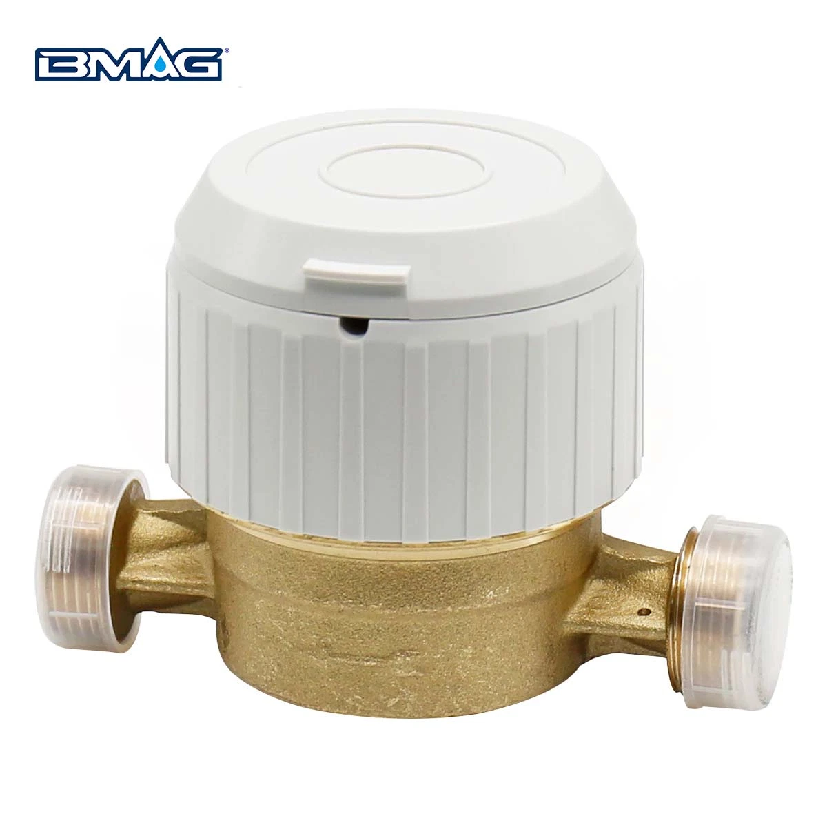 BMAG STW02.1 Brass single jet water meter R160 IP68 360 rotating dial copper register cup DN15 (4)
