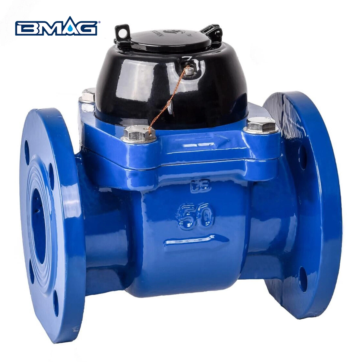 BMAG WPI-SDC COPPER CAN REGISTER Irrigation and Agriculture Turbine Water Meter