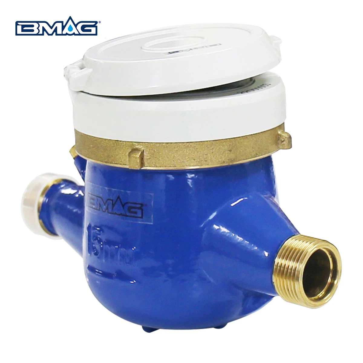 BMAG MTW Brass multi jet water meter 360° roating IP68 (2)
