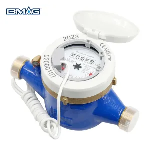 BMAG MTW Brass multi jet water meter 360° roating IP68 with pulse output (6)1