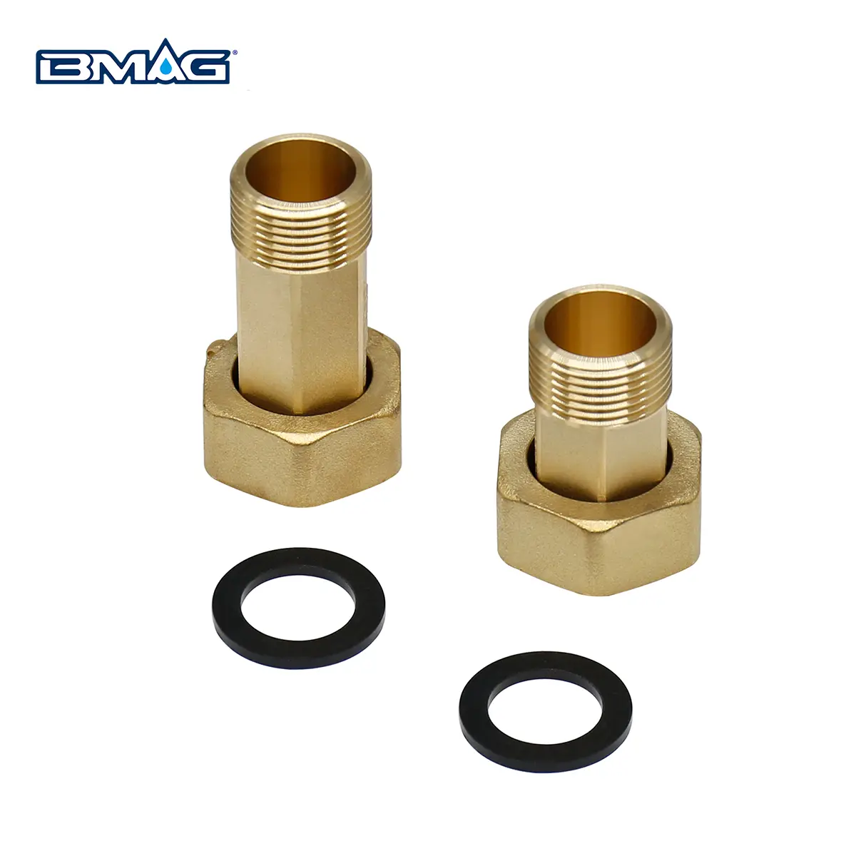 BMAG BW-702B 1" Brass Water Meter Coupling 60-80mm