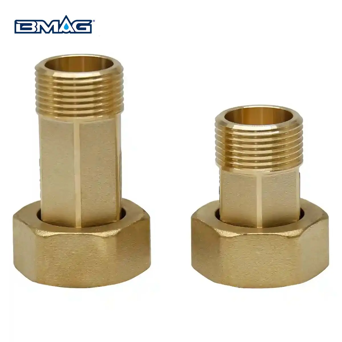BMAG BW-702B 1" Brass Water Meter Coupling 60-80mm