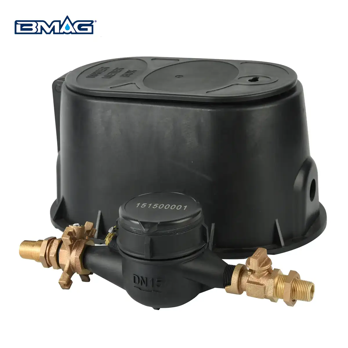 BMAG L365 Plastic Pp Water Meter Protection Box Above Ground With Key(6)