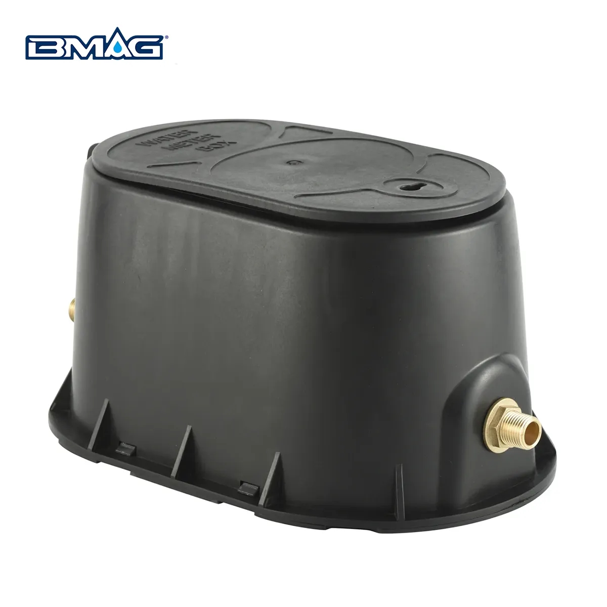 BMAG L365 Plastic Water Meter Box With Valves And Fittings Accessories
