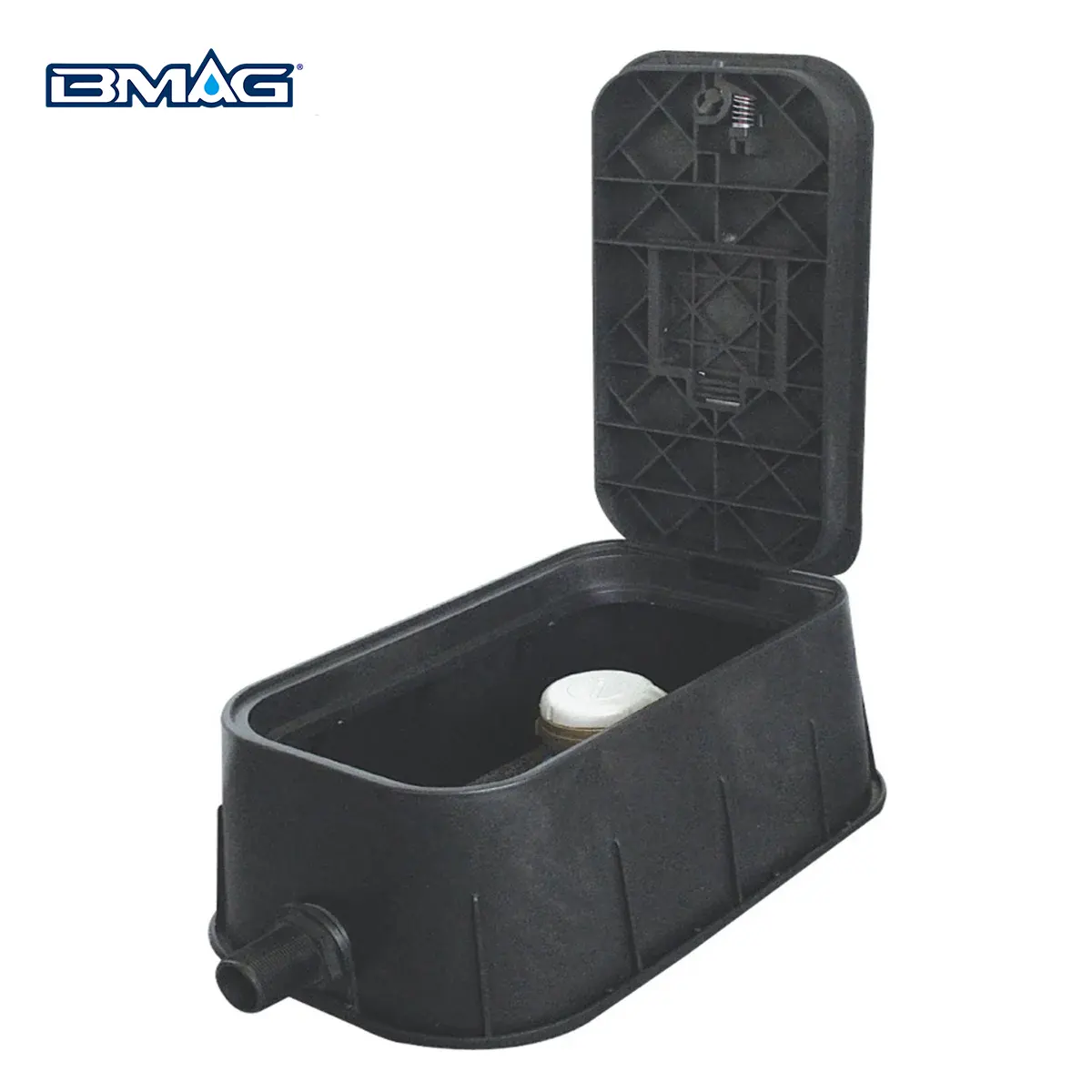 Boîte de compteur d'eau en plastique PP BMAG L470 avec fente de vue pour l'Afrique Nigeria