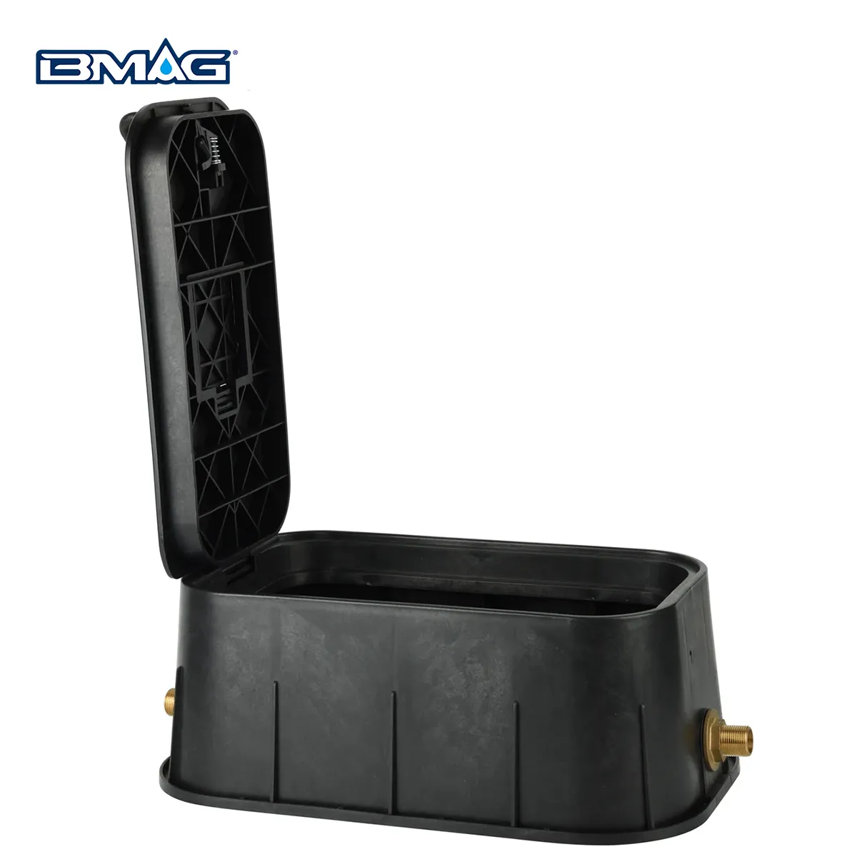 Boîte de compteur d'eau en plastique PP BMAG L470 avec fente de vue