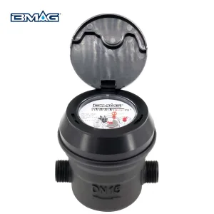 Medidor de agua volumétrico de plástico BMAG PD-SDC E8 R400