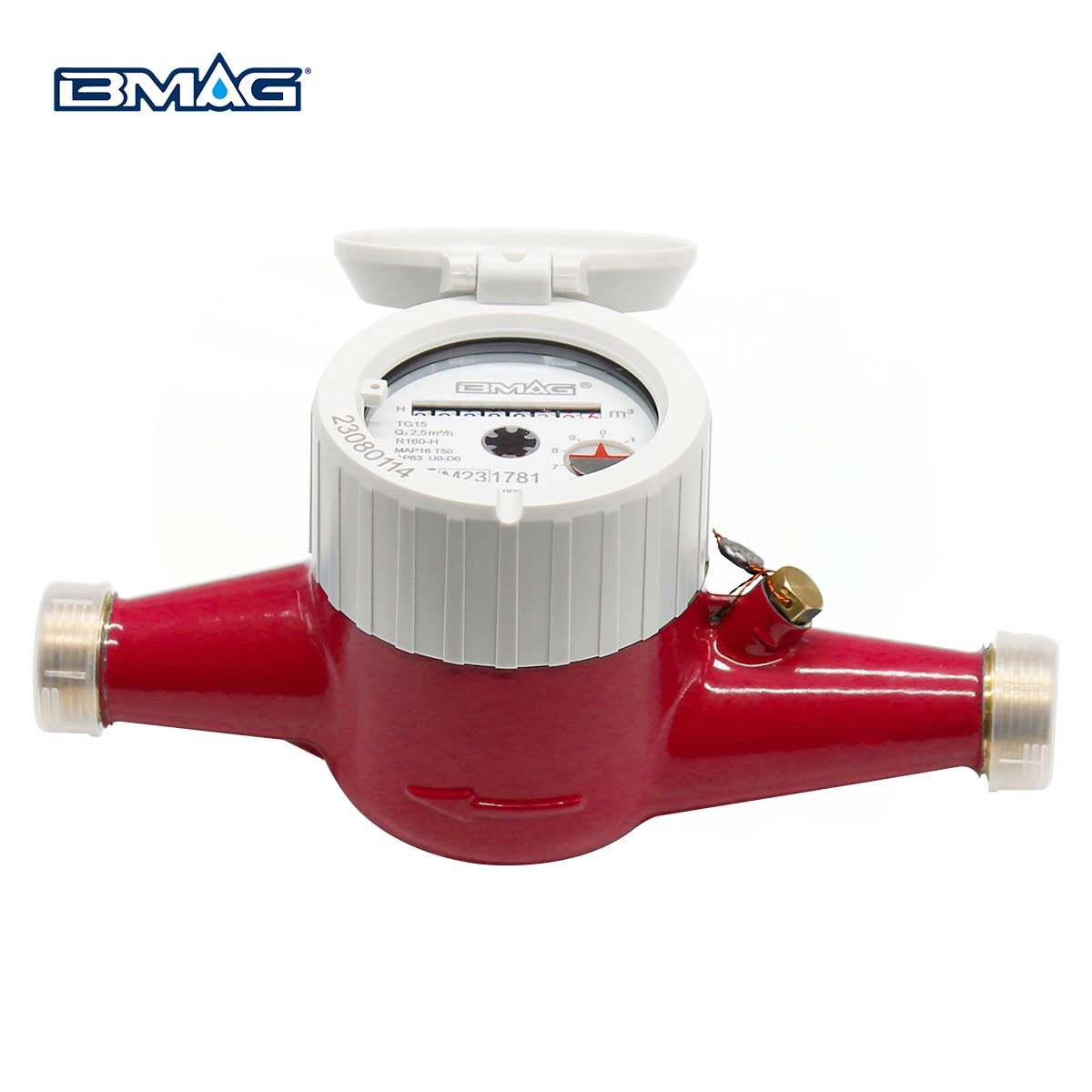 TG BRASS MULTI JET HOT WATER METER 02