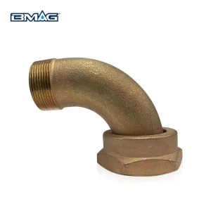 BMAG Brass Female Elbow Water Meter Adapter