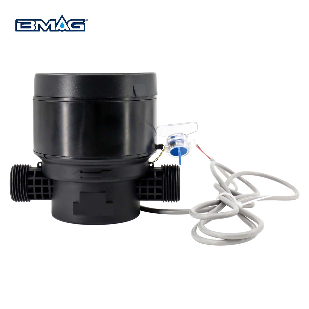 BMAG Plastic Water Meter Single Jet Dry Type R80 R160 with pulse 02