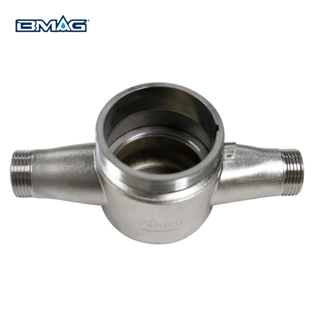 20mm Multijet Stainless Steel Water Meter Body 1