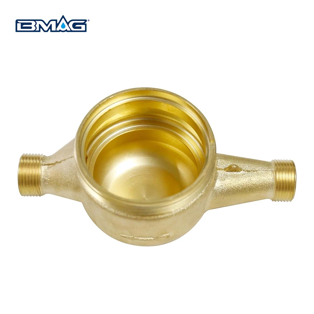 BW-712 Corps de compteur d'eau en laiton 15mm Couleur originale