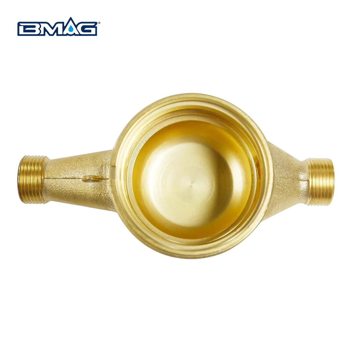 BW-712 Corps de compteur d'eau en laiton 15mm Couleur originale
