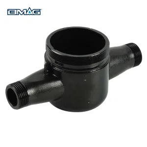 BW-712 Iron Water Meter Body Black Coating