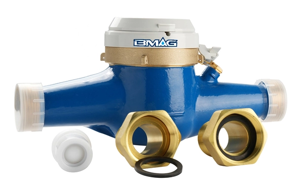 1“ Water Meter with Fittings