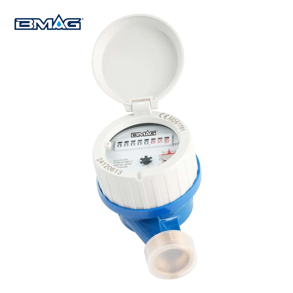 Single Jet Water Meter With Independently Rotatable Seal Ring