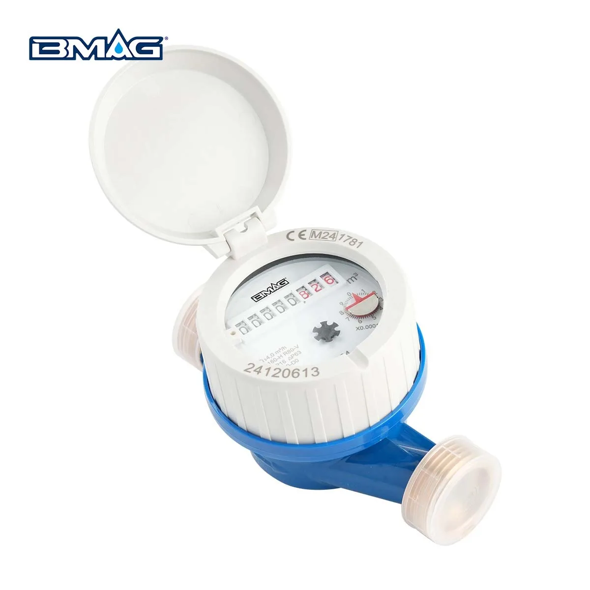 Single Jet Water Meter With Independently Rotatable Seal Ring