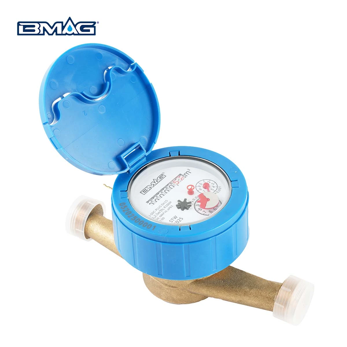 Compteur d'eau inductif non magnétique