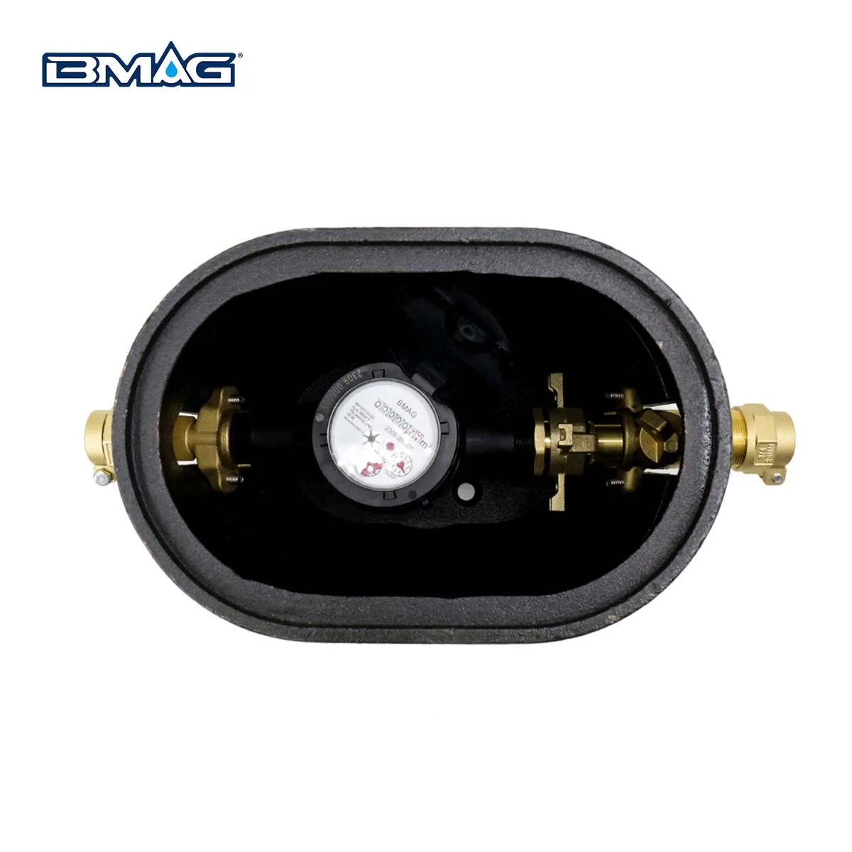 Cast Iron Meter Box With Valve