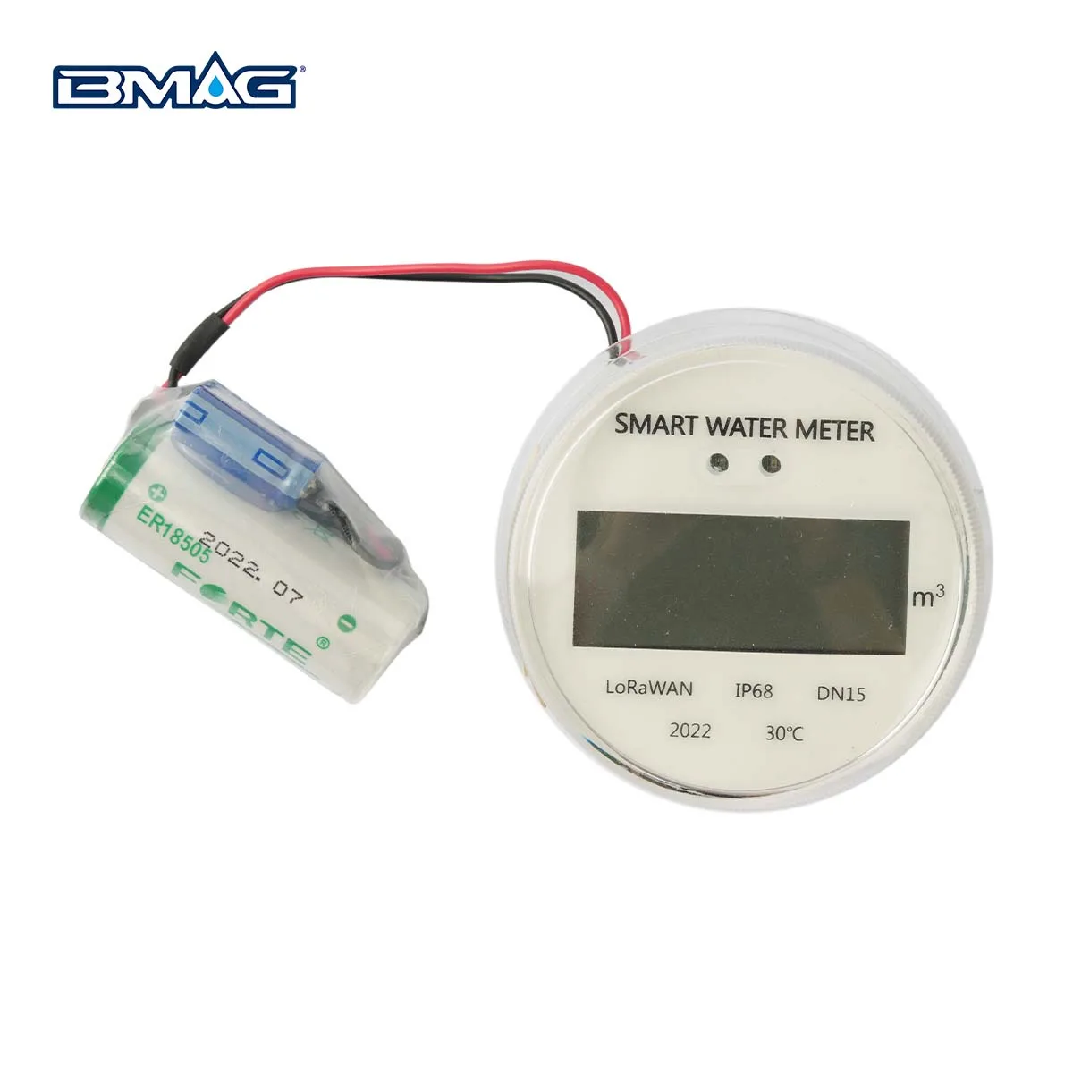 Digital Water Meter Register