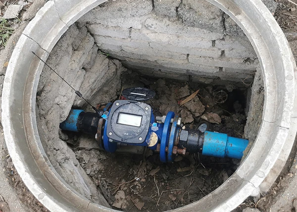 Ultrasonic water meter Install