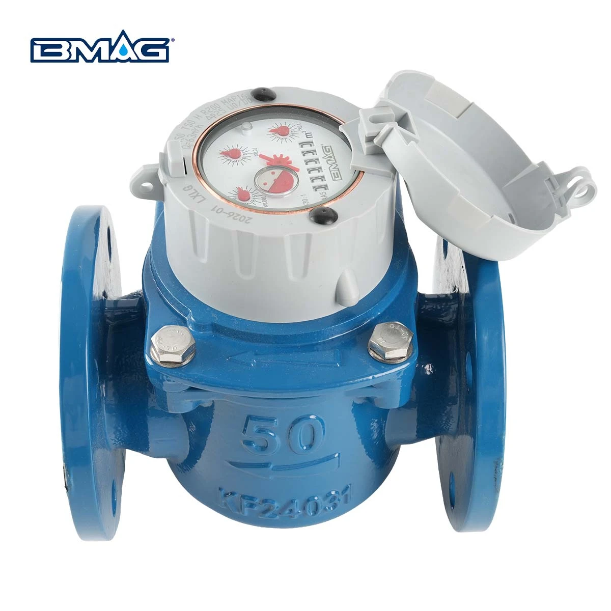 DN50 Flanschanschluss Wasserzähler Woltman WP-SDC B - BMAG Meter