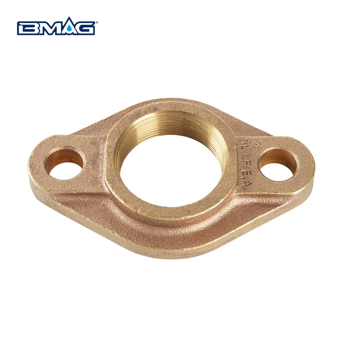 Bride de compteur d'eau en bronze sans plomb BW-710 vue principale - BMAG Meter