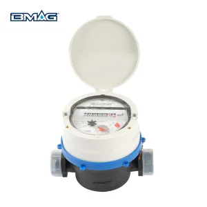 Inclined Dial Single Jet Plastic Water Meter 360 Rotating STW02-P - BMAG Meter2