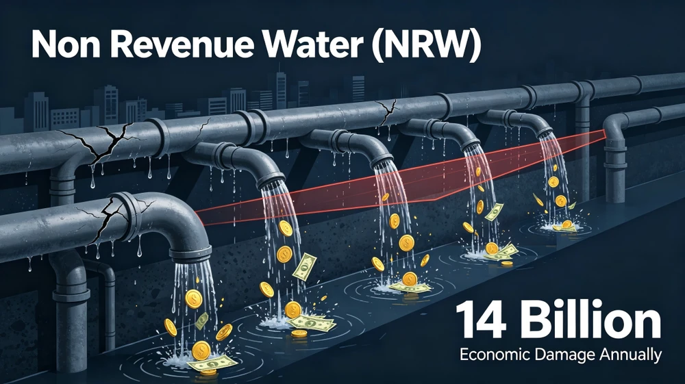 Non Revenue Water (NRW) 14billion lost - BMAG Meter