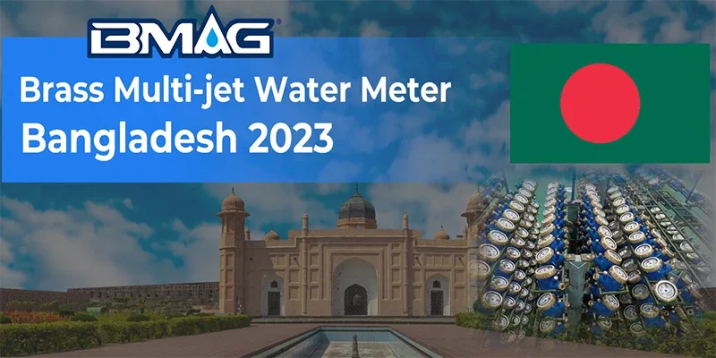 Brass Multi-jet Water Meter (R160）- Bangladesh 2023