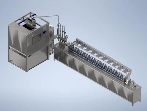 Water Meter Calibration System Test Benches 3D